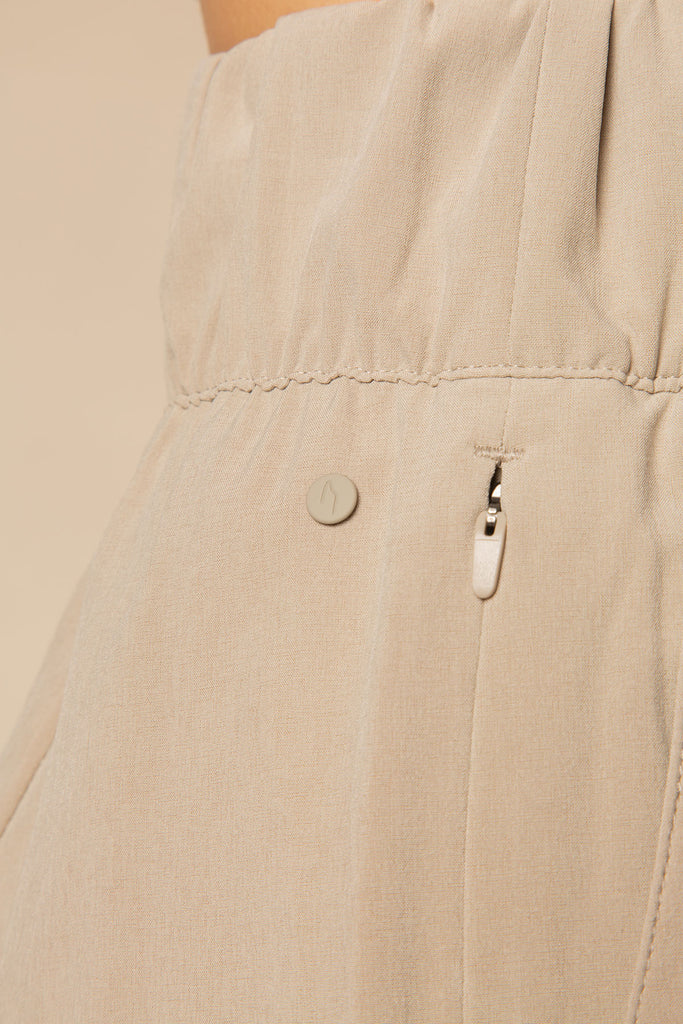 detail view of side pocket on cruiser pants