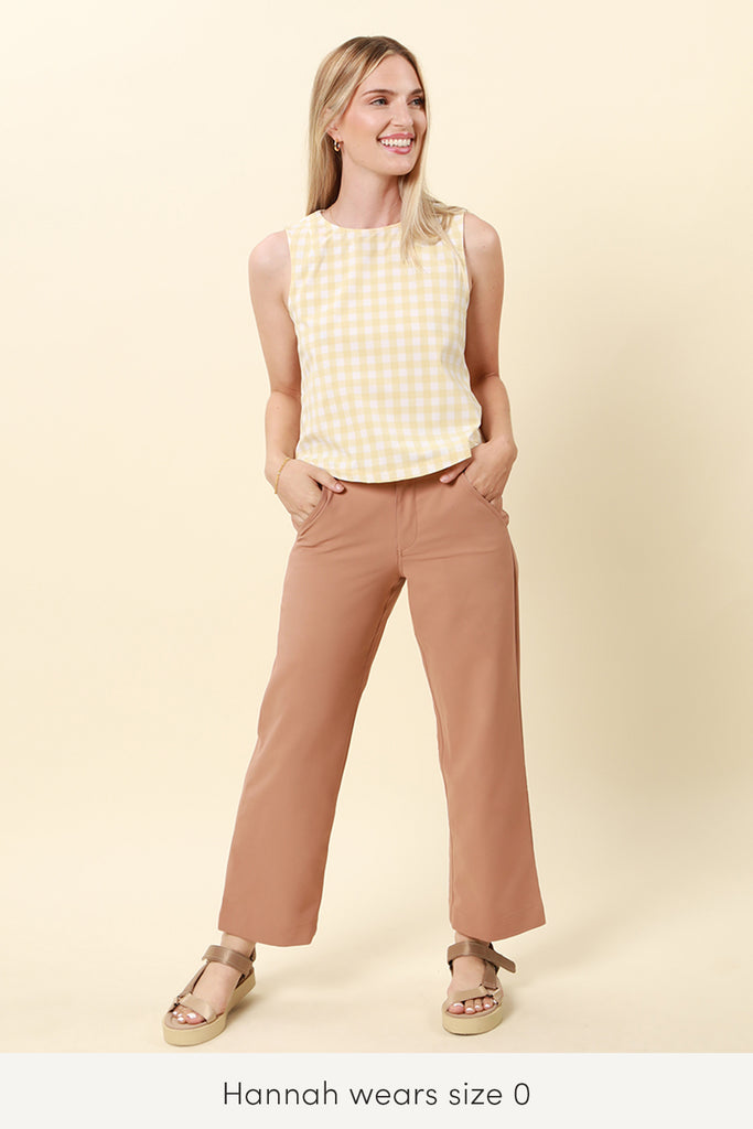 Rose water color pants from wayre