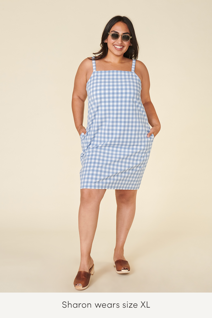 xl travel dress loose fit with pockets