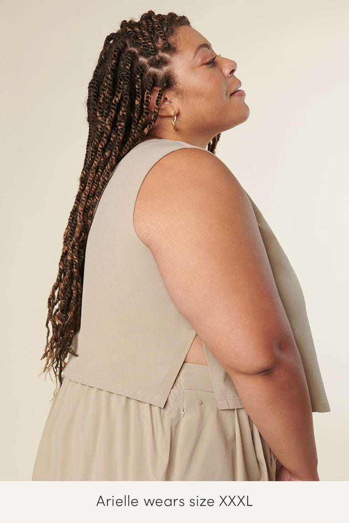 plus size breathable light summer tank from wayre